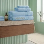 Baby Blue Towels