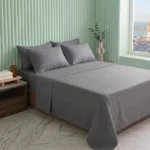 Gray Plain Flat sheet T600
