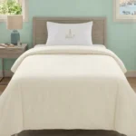 Off-White Plain Duvet-Cover T300
