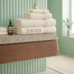 Off-White Towels