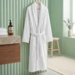 White Bathrobe