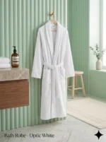 White Bathrobe